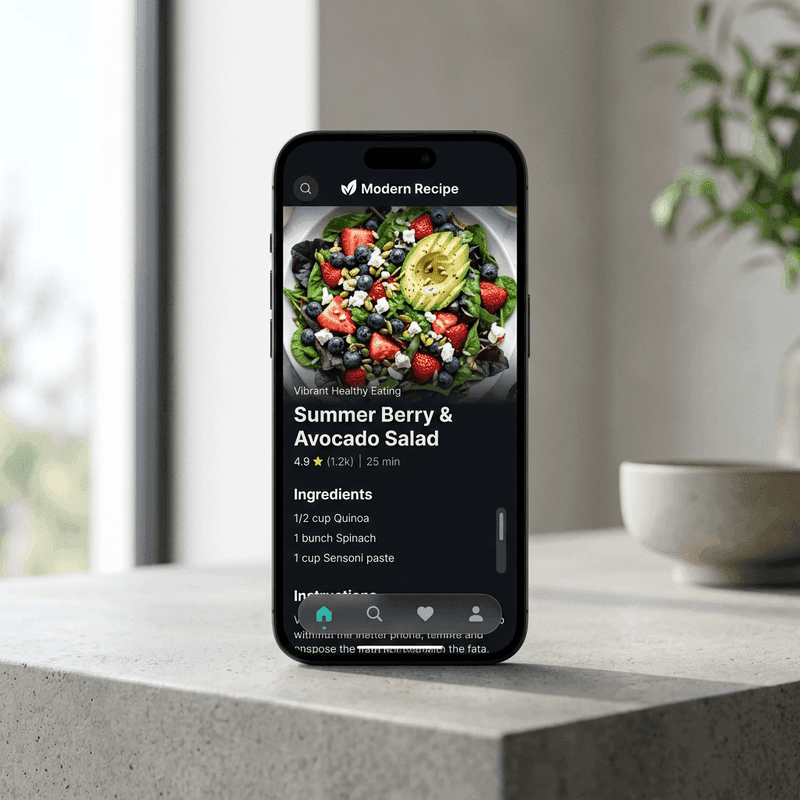 Olive Our Recipes App Preview